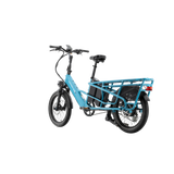 XPedition2 Raindrop Blue Long-Range Dual-Battery eBike [Lectric]