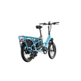 XPedition2 Raindrop Blue Long-Range Dual-Battery eBike [Lectric]