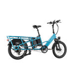 XPedition2 Raindrop Blue Long-Range Dual-Battery eBike [Lectric]