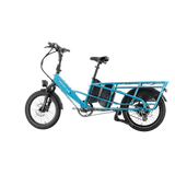 XPedition2 Raindrop Blue Dual-Battery eBike [Lectric]