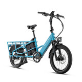 XPedition2 Raindrop Blue Dual-Battery eBike [Lectric]