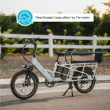 XPedition2 Stratus White Long-Range Dual-Battery eBike [Lectric]