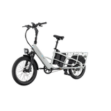 XPedition2 Stratus White Long-Range Dual-Battery eBike [Lectric]