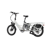 XPedition2 Stratus White Long-Range Dual-Battery eBike [Lectric]