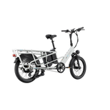 XPedition2 Stratus White Long-Range Dual-Battery eBike [Lectric]