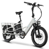 XPedition2 Stratus White Long-Range Dual-Battery eBike [Lectric]
