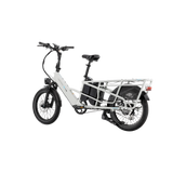 XPedition2 Stratus White Long-Range Dual-Battery eBike [Lectric]