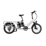 XPedition2 Stratus White Long-Range Dual-Battery eBike [Lectric]