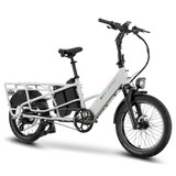 XPedition2 Stratus White Dual-Battery eBike [Lectric]