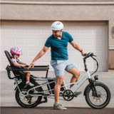 XPedition2 Stratus White Dual-Battery eBike [Lectric]