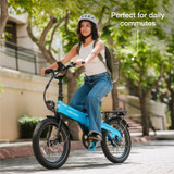 XP Lite2 Lectric Blue Long-Range eBike [Lectric]