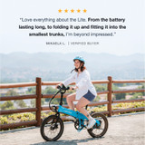 XP Lite2 Lectric Blue Long-Range eBike [Lectric]