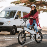 XP Lite2 Arctic White Long-Range eBike [Lectric]