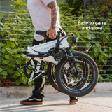 XP Lite2 Arctic White Long-Range eBike [Lectric]