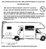 Sport Rider SE Hitch Bike Rack For E-Bikes and E-Trikes [Hollywood Racks]