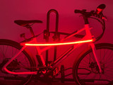 Safety Light Bar for Bike Racks [Hollywood Racks]