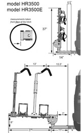 TRS SE Hitch Bike Rack [Hollywood Racks]