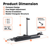 CRAVOT CyberRack E1 (25) Hitch Bike Rack [Cravot]