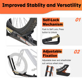 CRAVOT MagRack X1 Foldable Single-Bike Hitch Bike Rack [Cravot]