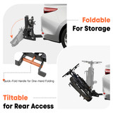 CRAVOT MagRack X1 Foldable Single-Bike Hitch Bike Rack [Cravot]