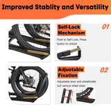 CRAVOT MagRack X2 Foldable 2-Bike Hitch Bike Rack [Cravot]