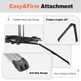 CRAVOT CyberRack S3 Hitch Bike Rack, 2’’ Receiver, 300 LBS Capacity [Cravot]