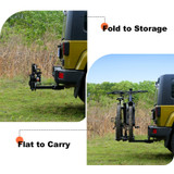 MagRack F2 Light Weight Foldable Hitch Bike Rack [Cravot]