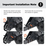 MagRack F2 Light Weight Foldable Hitch Bike Rack [Cravot]