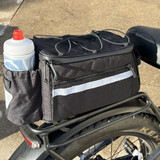 MIK Trunk Bag Big Momma Bicycle Rack Bag - Compatible with MIK  (works only with MIK Rack - not Included) [BiKASE]