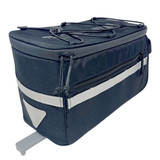 MIK Trunk Bag Big Momma Bicycle Rack Bag - Compatible with MIK  (works only with MIK Rack - not Included) [BiKASE]