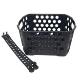 EBike Bicycle Basket, Dairyman Universal Rear Bicycle Basket, E-Bike Basket [BiKASE]
