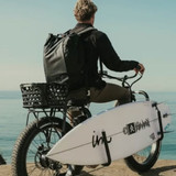 EBike Bicycle Basket, Dairyman Universal Rear Bicycle Basket, E-Bike Basket [BiKASE]