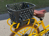 EBike Bicycle Basket, Dairyman Universal Rear Bicycle Basket, E-Bike Basket [BiKASE]