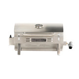 Stainless Steel 1-Burner Propane Gas Tabletop Grill [Masterbuilt]
