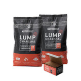 Masterbuilt Lump Charcoal Bundle  - 2 Pack and Fire Starters [Masterbuilt]