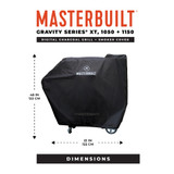 Large Digital Charcoal Grill and Smoker Cover [Masterbuilt]