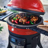 Konnected Joe™ Digital Charcoal Grill and Smoker, Cover, and Grate Bundle [Kamado Joe]