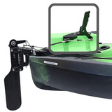 #7202 - QC Rudder System - HAND Steer - Flint [NuCanoe Kayaks]