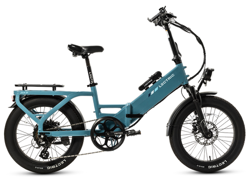 XP4 750 Step-Thru Raindrop Blue eBike [Lectric]
