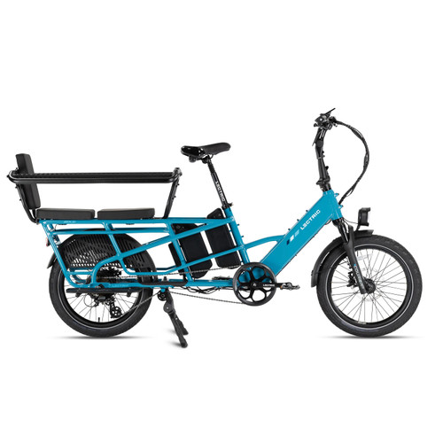 XPedition2 Raindrop Blue Long-Range Dual-Battery eBike [Lectric]