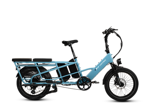 XPedition2 Raindrop Blue Long-Range Dual-Battery eBike [Lectric]