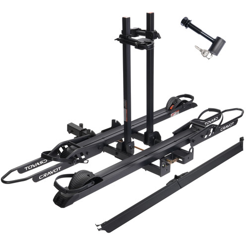 CRAVOT CyberRack S2 Hitch Bike Rack, 2’’ Receiver, 300 LBS Capacity [Cravot]