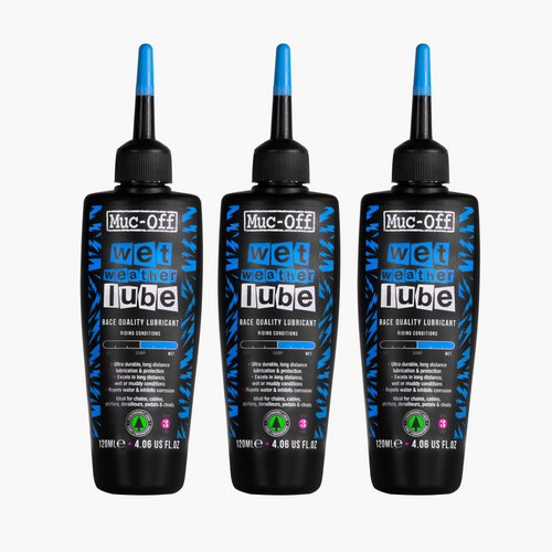 3 x Wet Weather Lube 120ml [Muc-Off]