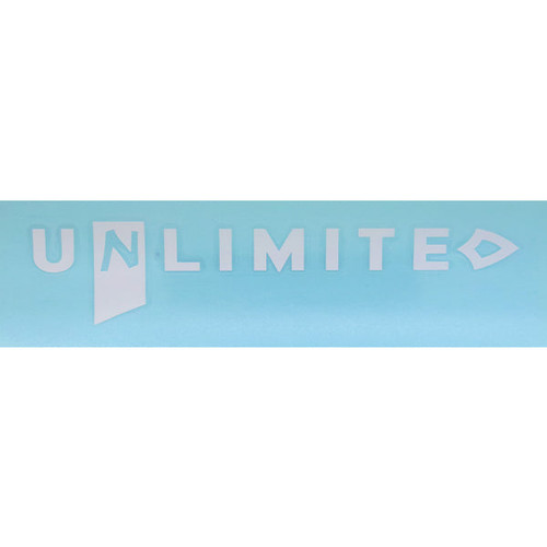 #9316 UNLIMITED Die Cut Sticker [NuCanoe Kayaks]