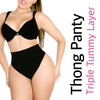 THONG PANTY TRIPLE TUMMY LAYER