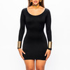 CONTOUR MINI DRESS LONG SLEEVE