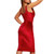 VELVET DRESS SHAPER TRIPLE TUMMY LAYER