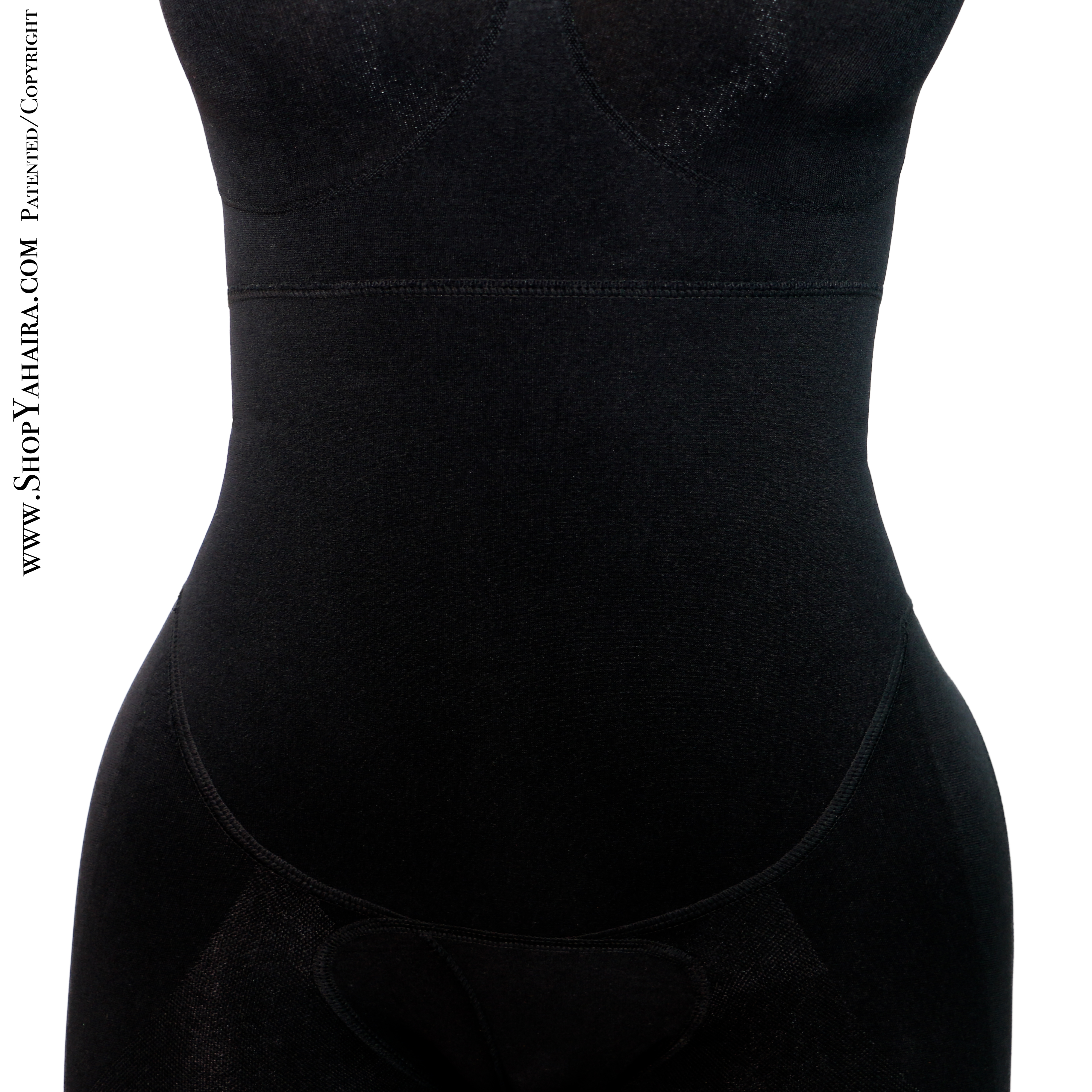 HAPPY BUTT No.7 BODYSUIT DOUBLE TUMMY LAYER SHORTS