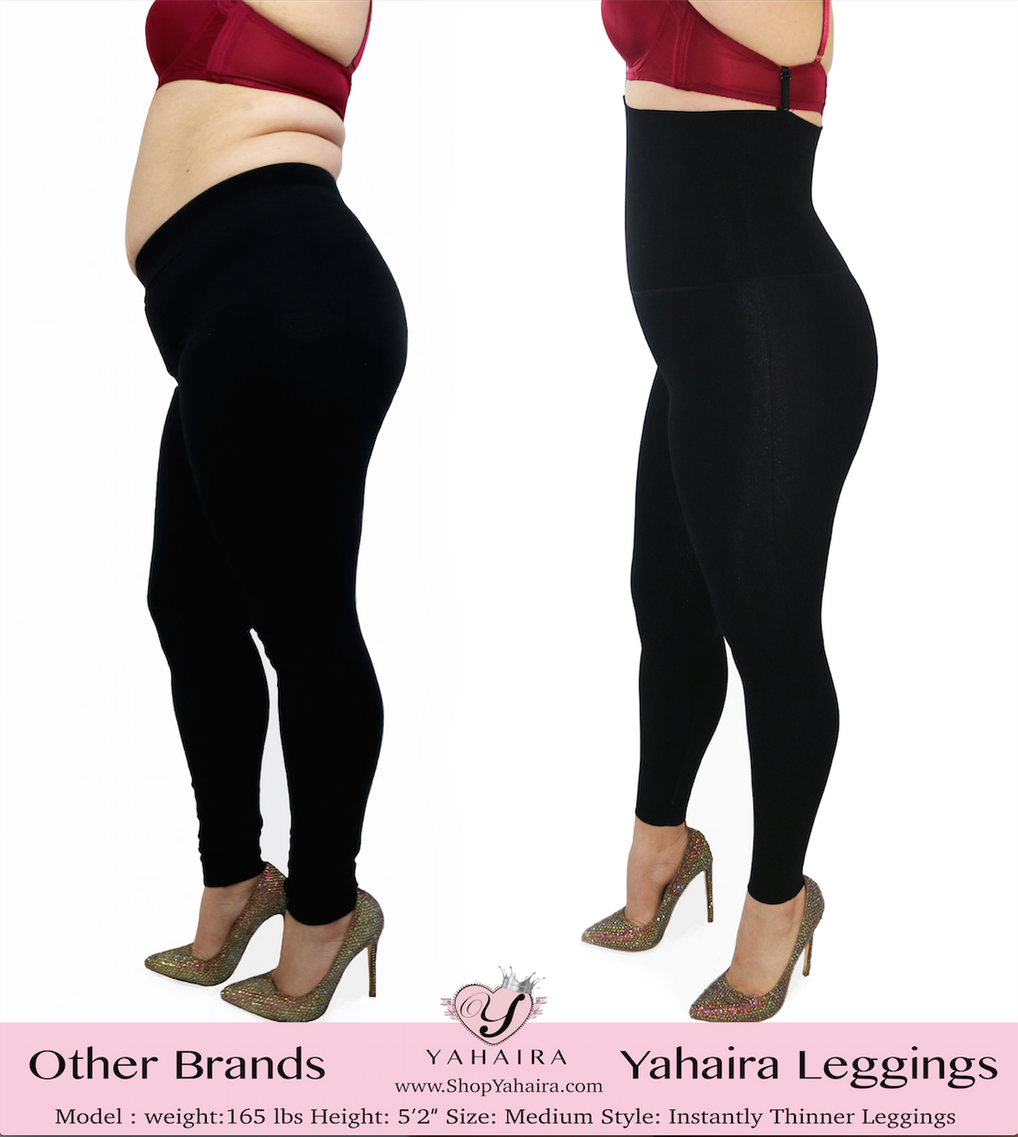 Instantly Thinner - Double Layer Waistband Leggings