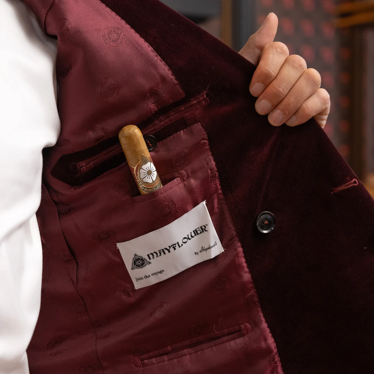 Mayflower Smoking Jacket 